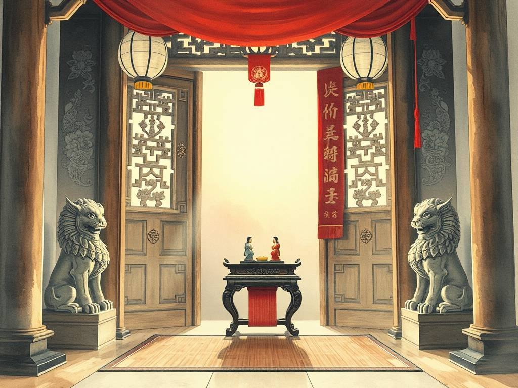 正对入门玄关5图片