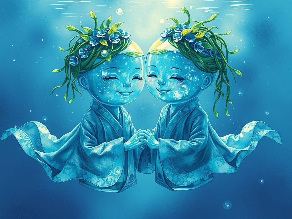 水瓶座和水瓶座闺蜜