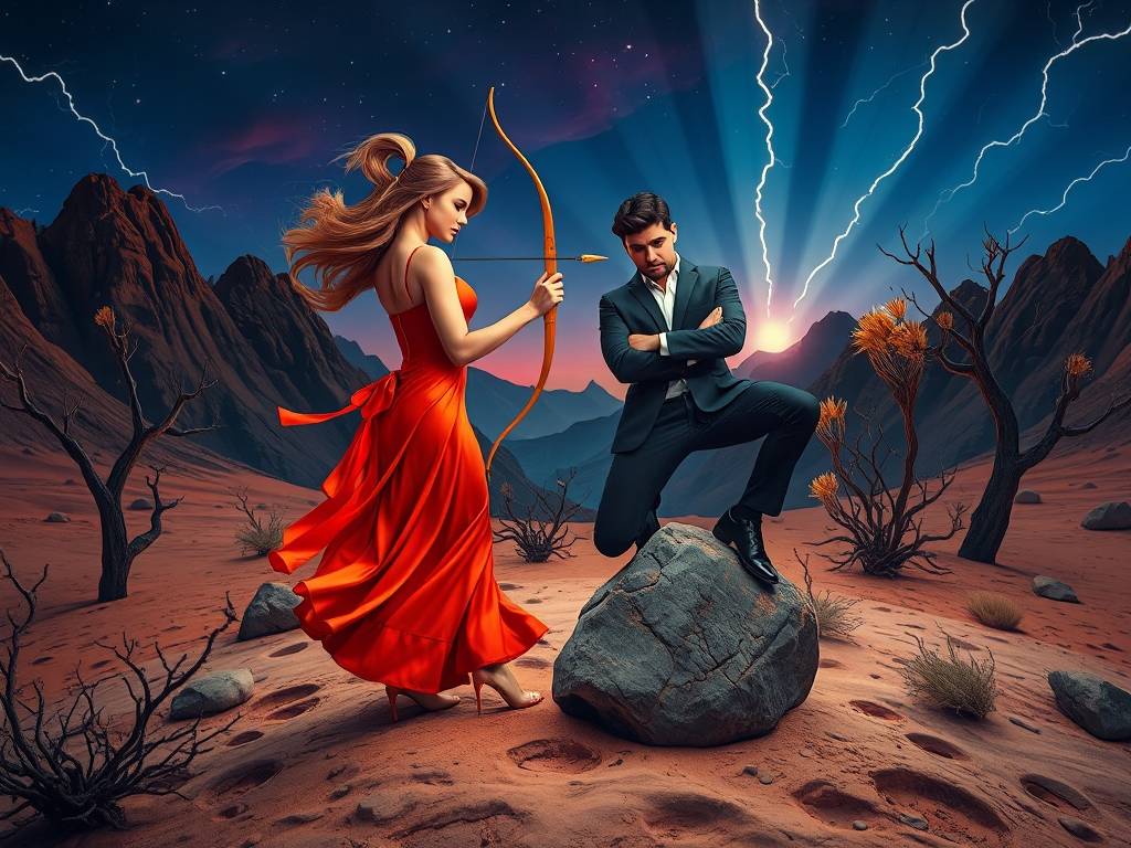 射手女最不合拍的星座男