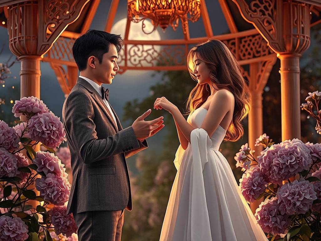 巨蟹男和双子女的爱情，李荣浩成功求婚杨丞琳！