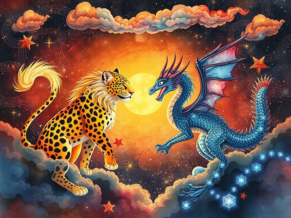 狮子座的克星(xīng)星(xīng)座，水火不容起纷争