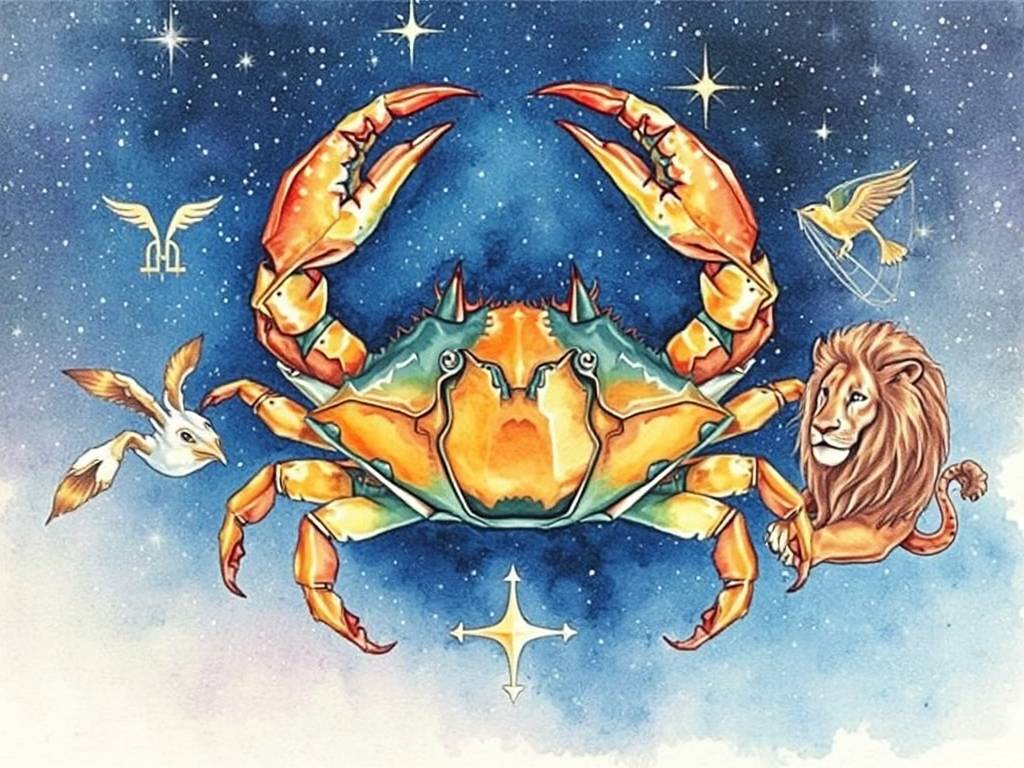 巨蟹座的克星星座，性格运势都不是非常合适
