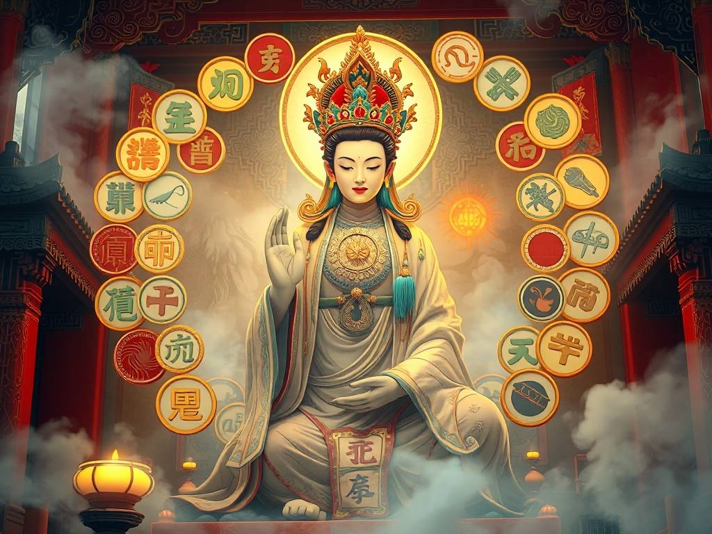 正版观音灵签100签