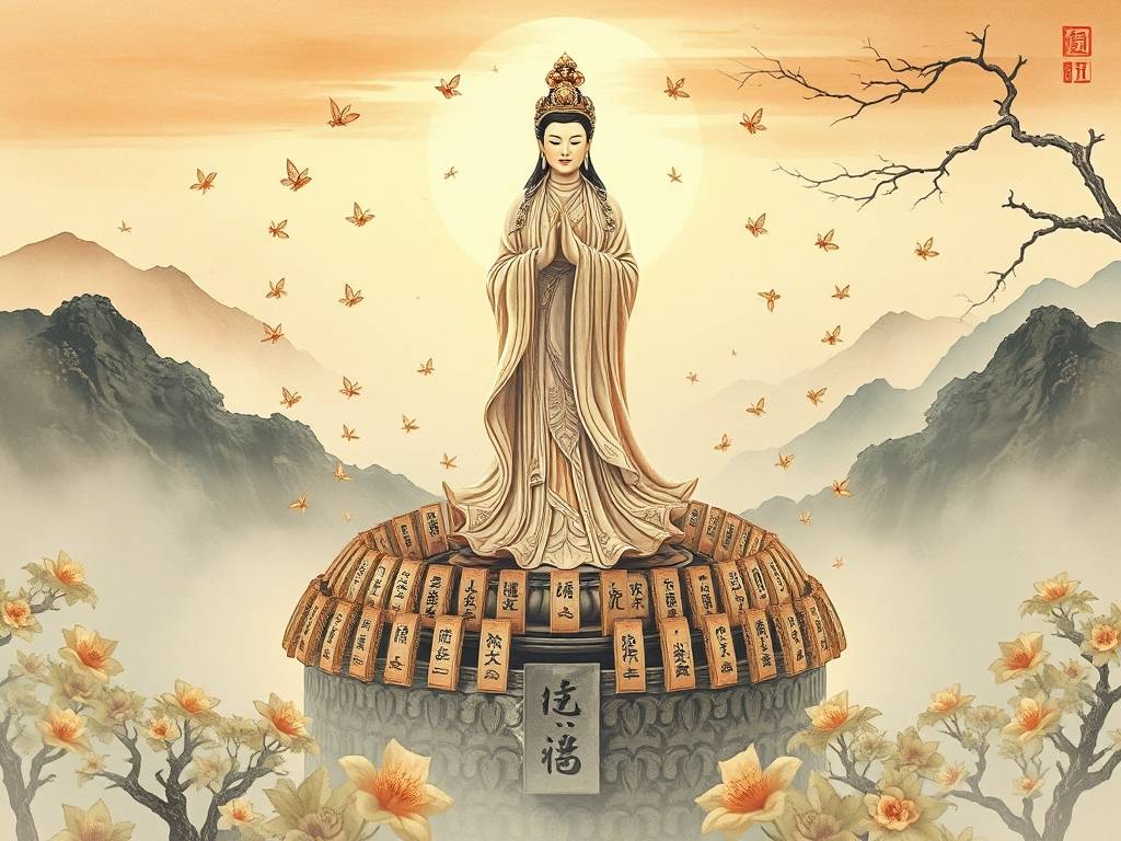 正版观音灵签100签
