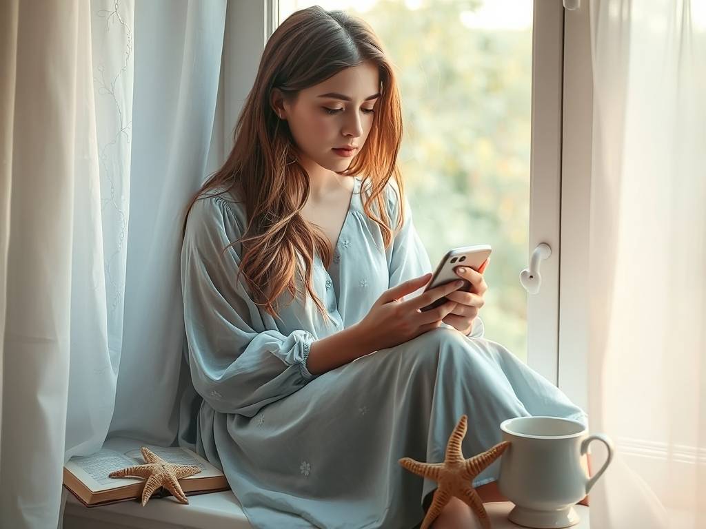 双鱼女是怎么等待男票回信息的？