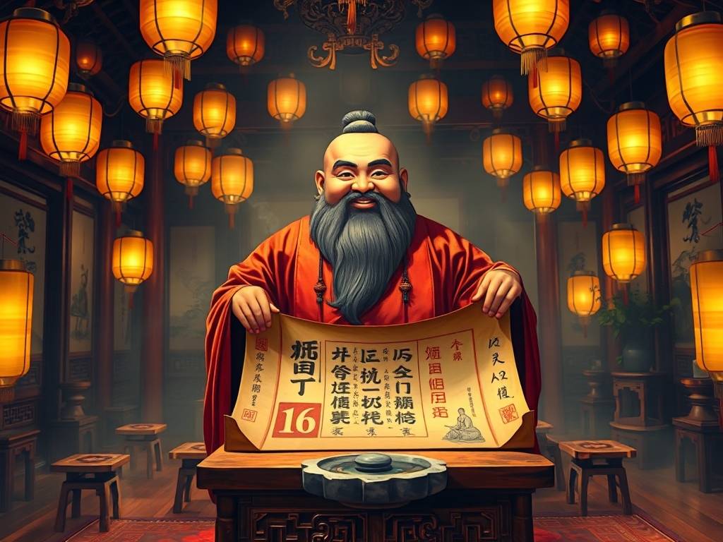 财神灵签十六签解签