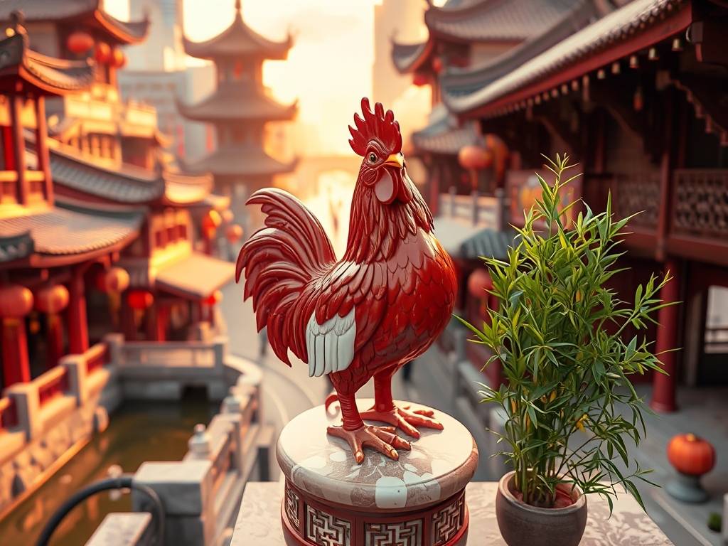属鸡的人摆放鸡摆件风水