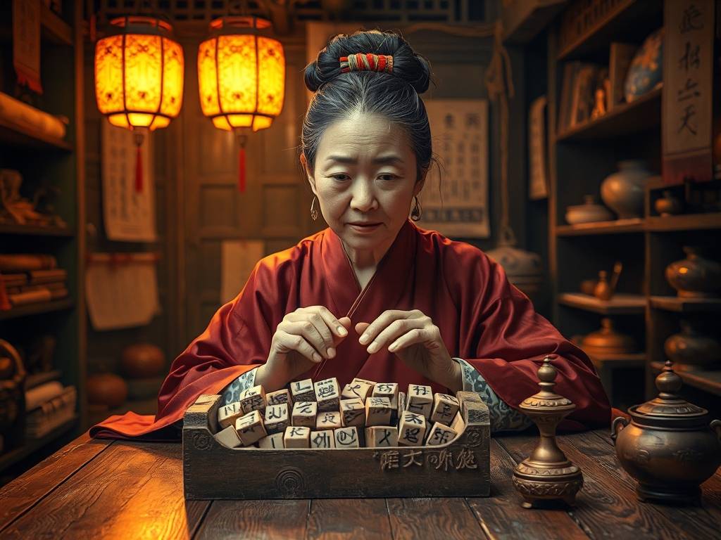 测字算命两字
