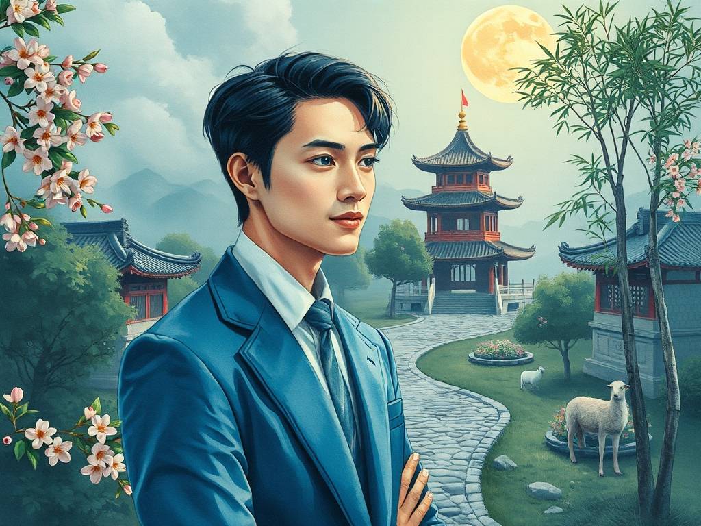 ab型血男人的性格 水瓶座 属羊