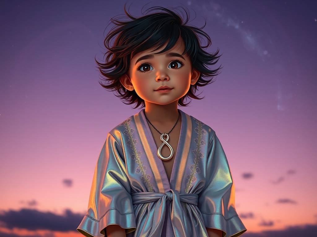 十二星座小孩水瓶座穿衣服最好看