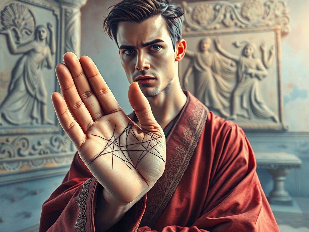 掌纹男左手详解