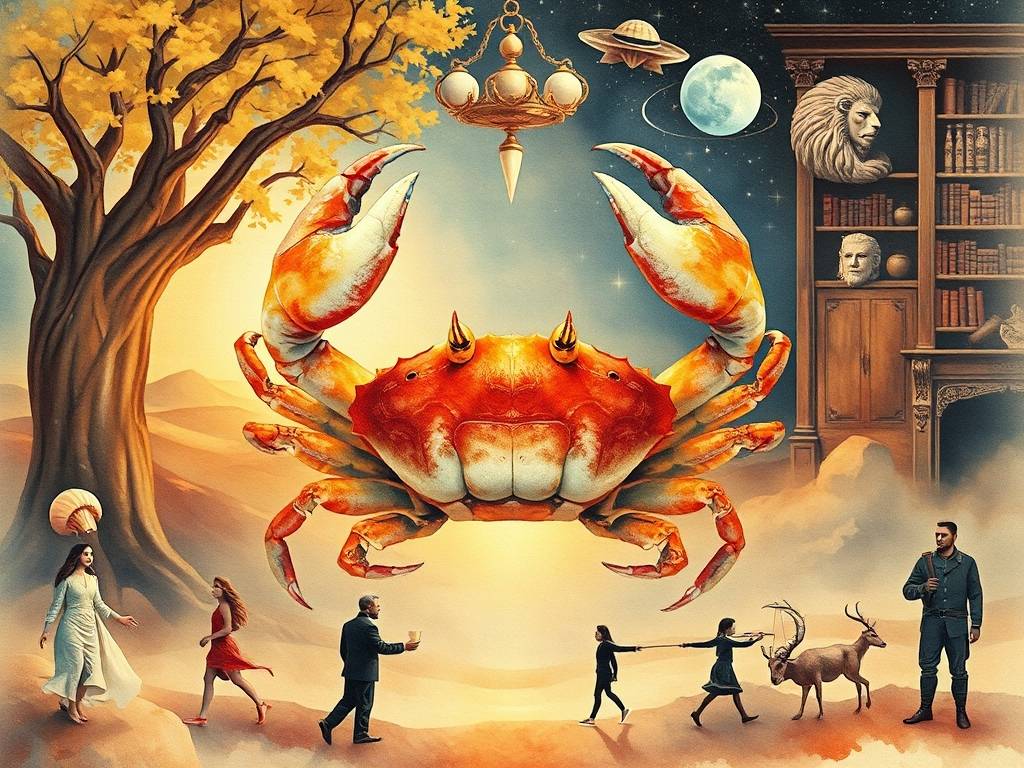 12星座和巨蟹座配对