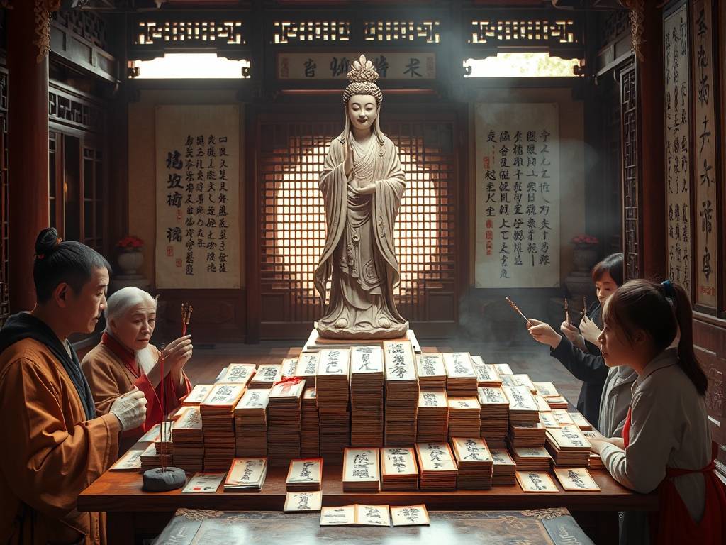 观音灵签100签全部签文