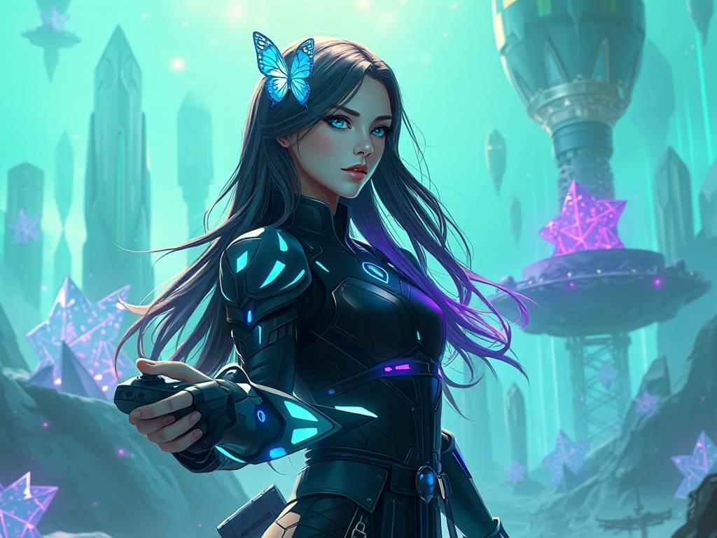 水瓶女玩游戏,水瓶座女孩玩网游最好是什么角色