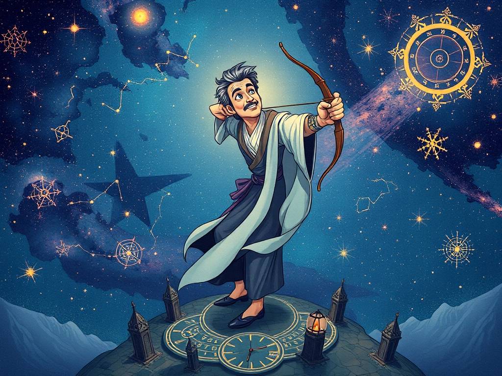 十二星座智商(shāng)排行榜TOP . 2射(shè)手座