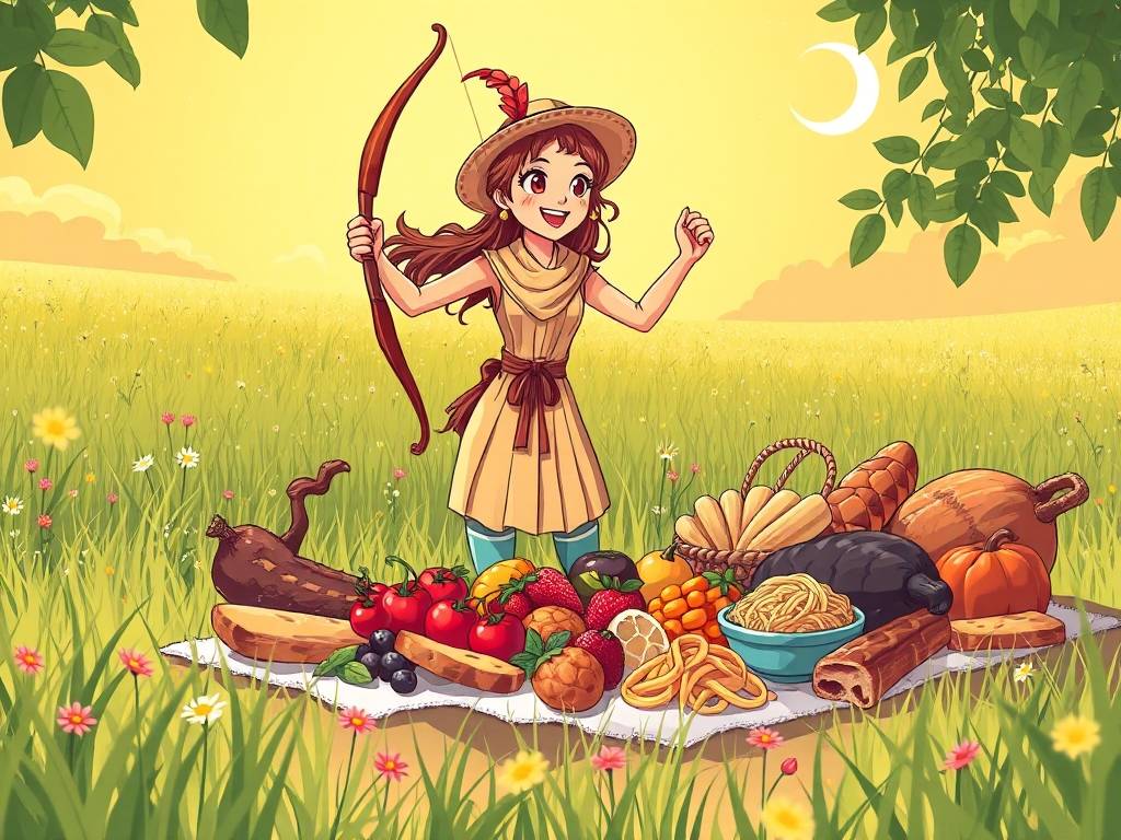 射手座遇到美食的表现是什么