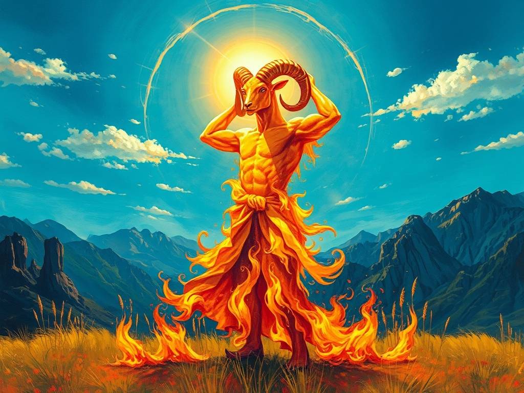 甘扬白羊座的爱热烈又真诚