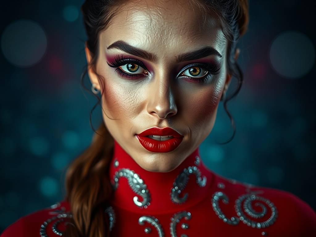 化妆的天蝎女,你们遇到的天蝎女喜欢装吗?