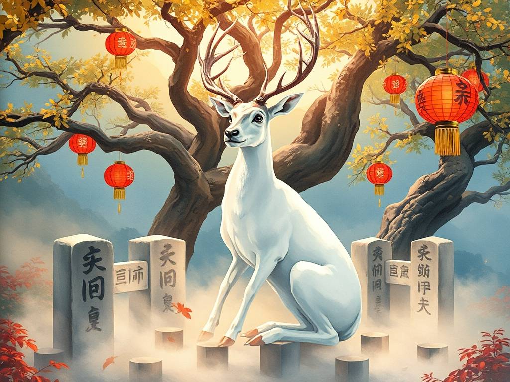 白鹿八字姻缘