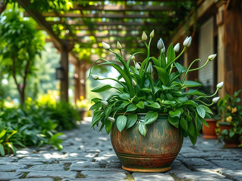 梦见花盆里的绿色植物很旺盛