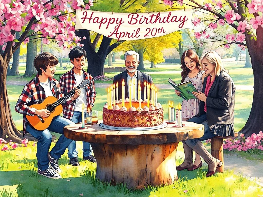 4月20日生日书