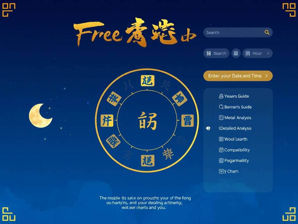 八字排盘免费
