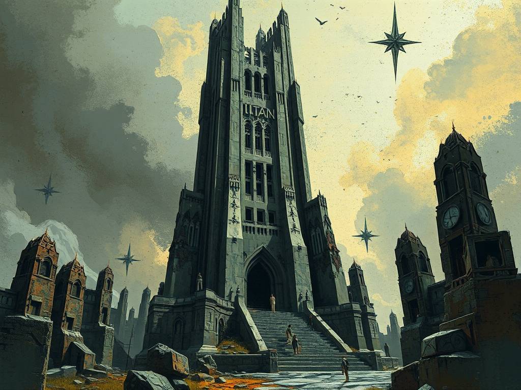 塔罗牌建筑物象征