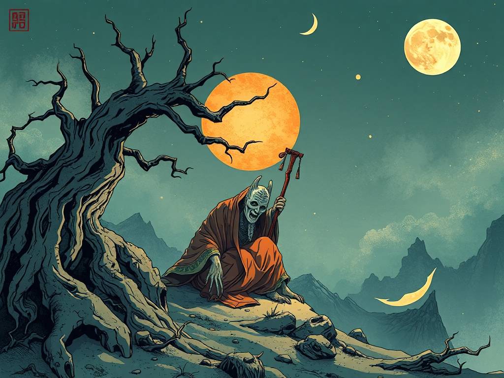 塔罗牌死神正位/死神逆位牌义解读