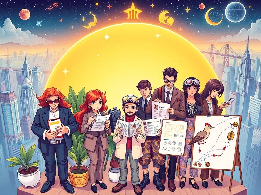 O型血十二星座求(qiú)职心得
