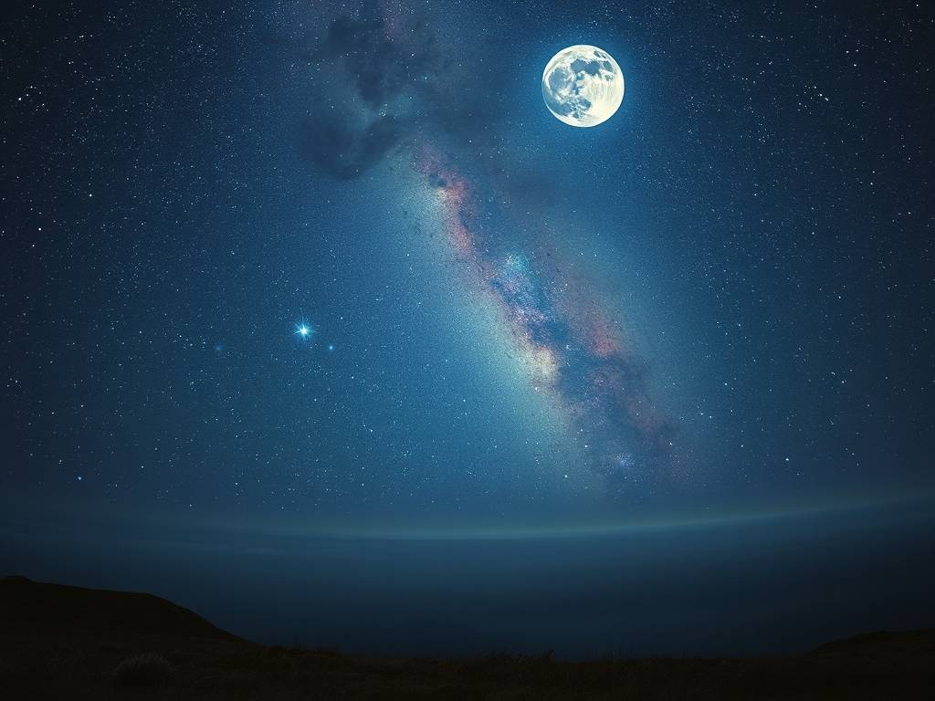 梦见天空好美