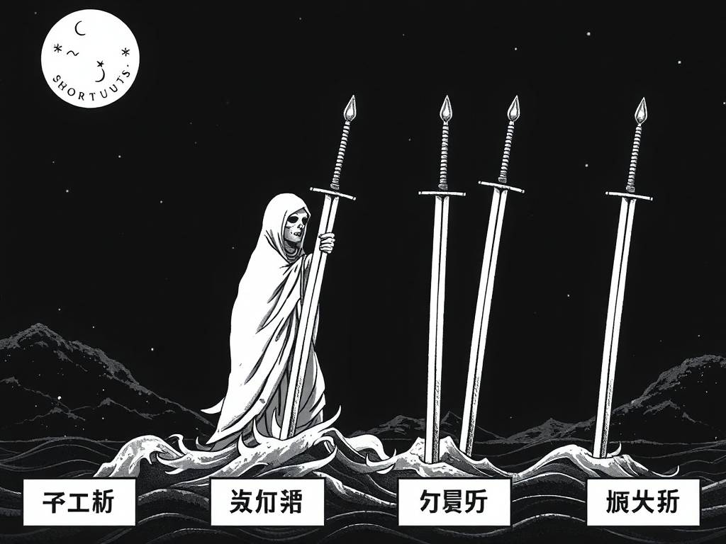 塔羅(luó)牌的宝剑六这张牌的解析是什么意思