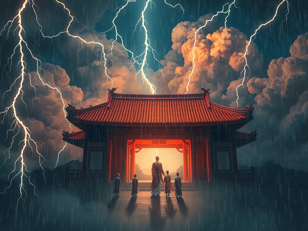 梦见暴雨天气