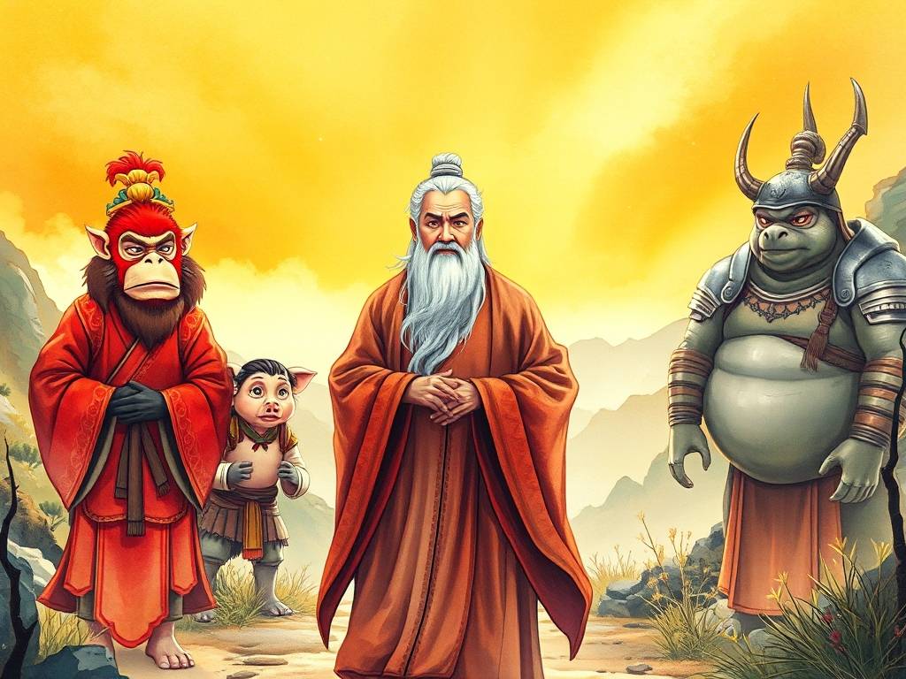 西游记中的哪位师徒?符合AB型血