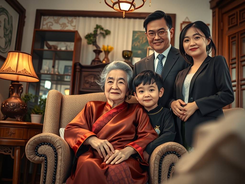 O型血的人与家庭组合的关系