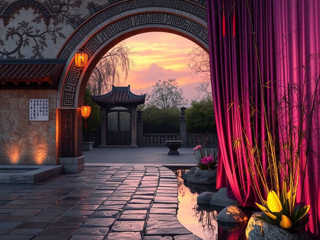 弧形玄关风水