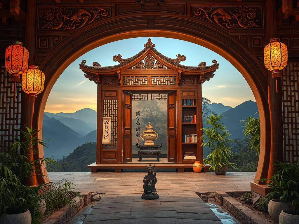 弧形玄关风水