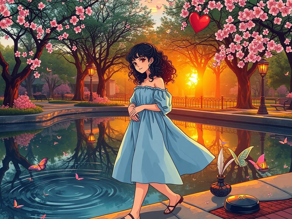 血型漫画：B型血想要什么样的爱情？