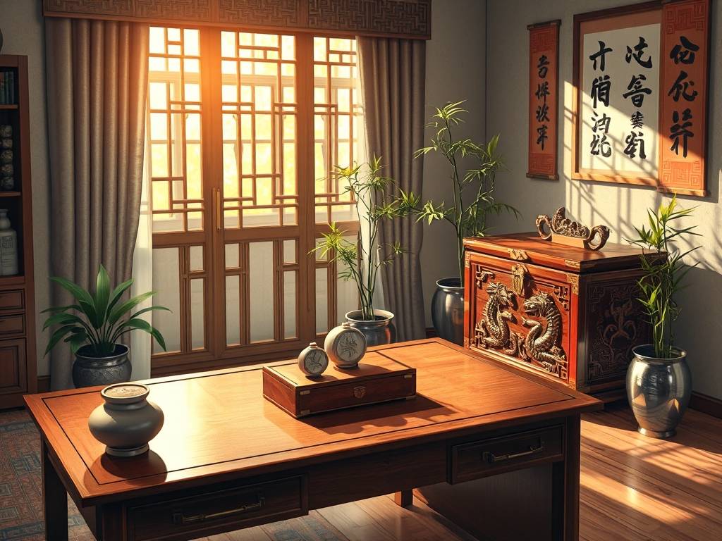 办公室吉位和财位图解