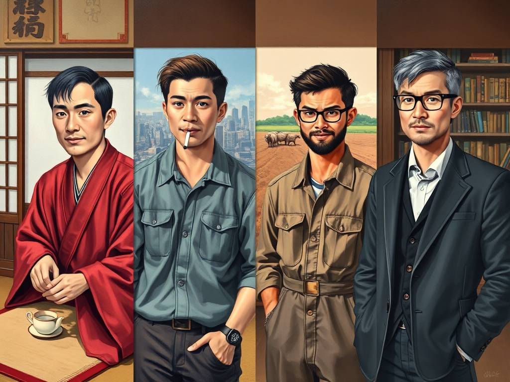四大血型男的各种家庭观念