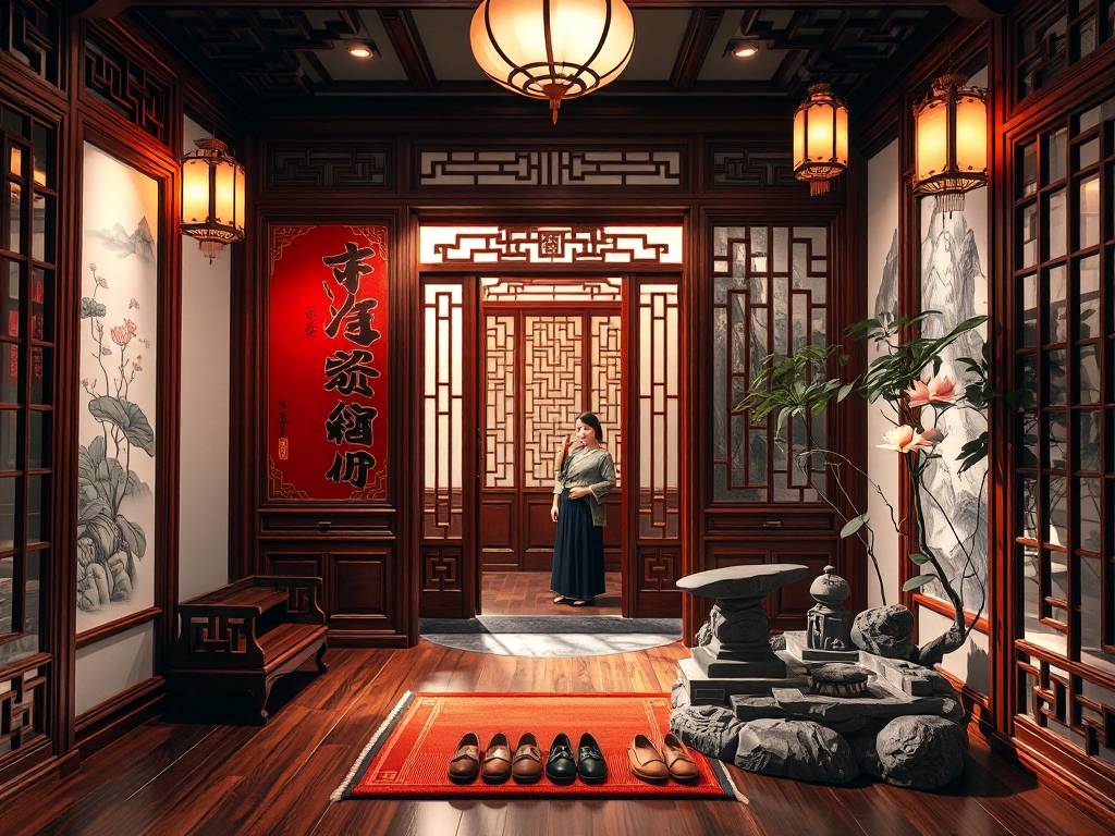 入户玄关图片进门效果大全