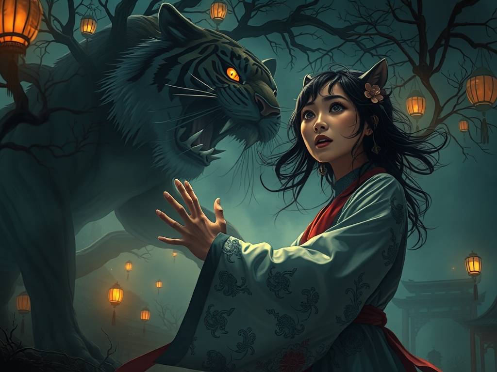 女人夢(mèng)见想办法躲老虎预示着什么