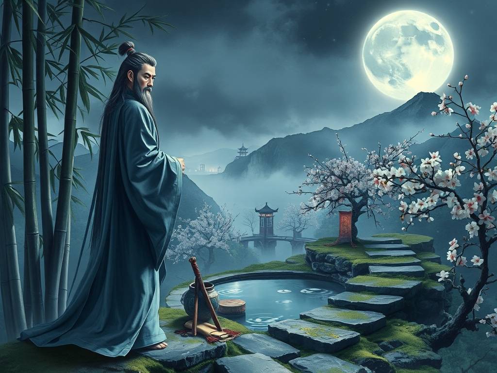 周公解梦之月夜、夜晚、黑夜