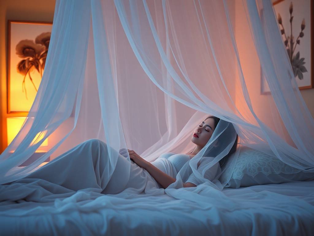 女人梦见白色的蚊帐意味着什么