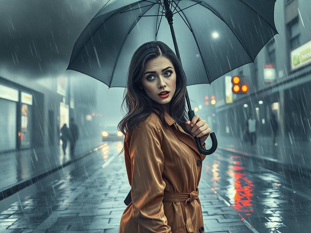 梦见下雨天滑倒是一个什么梦