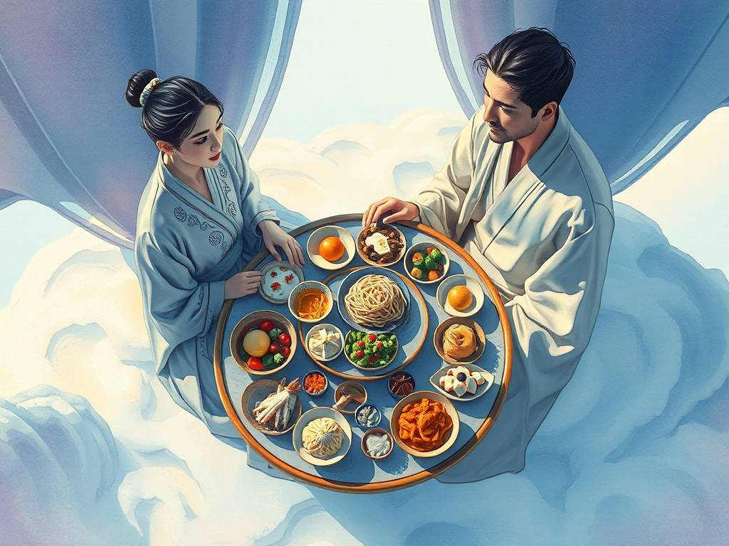 梦见和男人吃饭