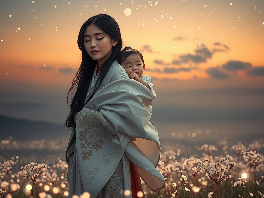 梦见自己背著(zhe)孩子