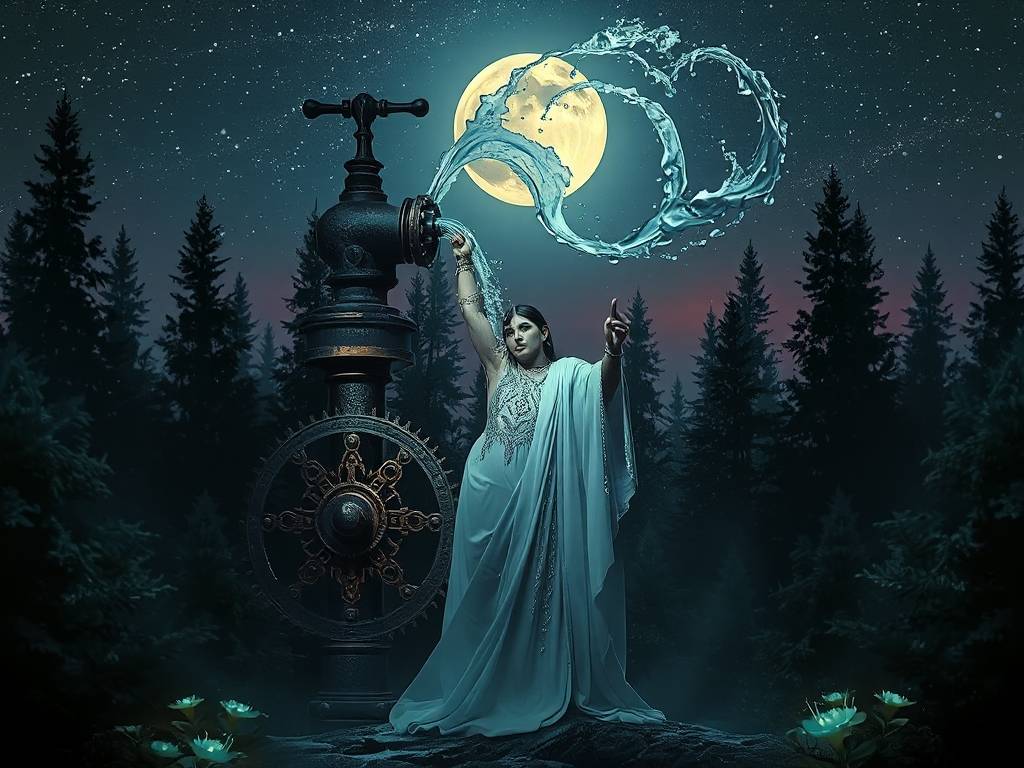 梦见水泵抽水
