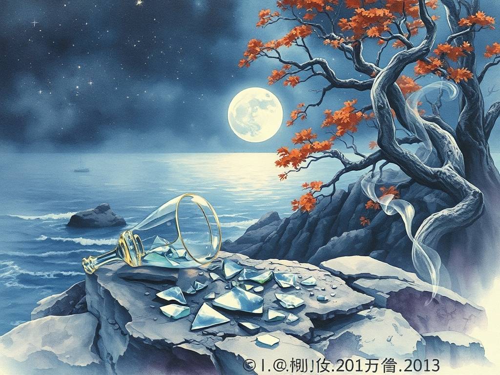 梦见酒杯破了