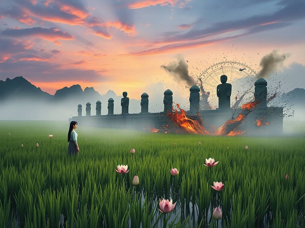 梦见辳(nóng)田，梦见辳(nóng)田被破坏