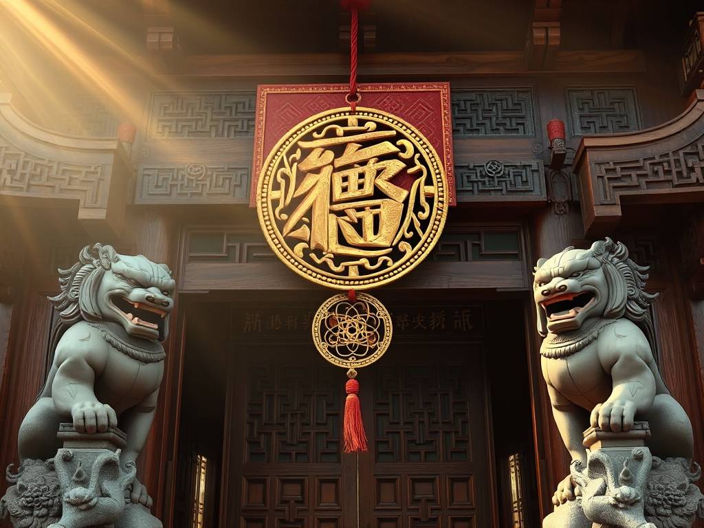 大门上(shàng)挂什么辟邪镇宅 门上(shàng)挂平安结能保平安